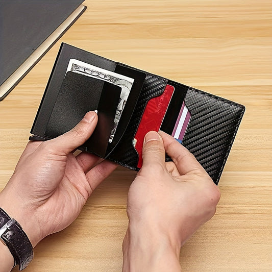 Išskleidžiama piniginė su RFID apsauga