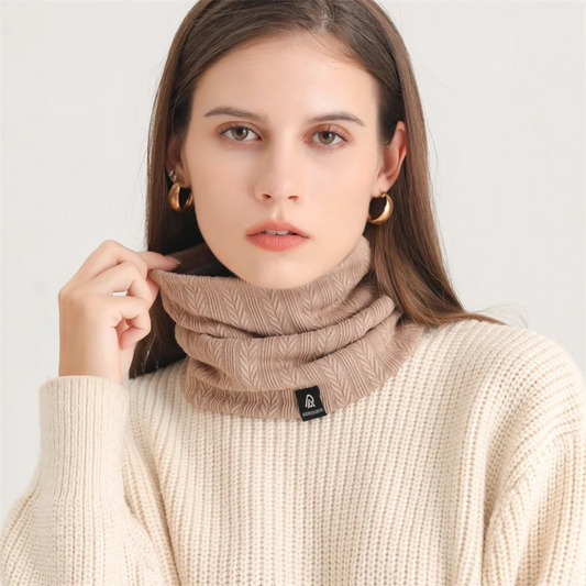 Malonus šalikas-mova žiemai