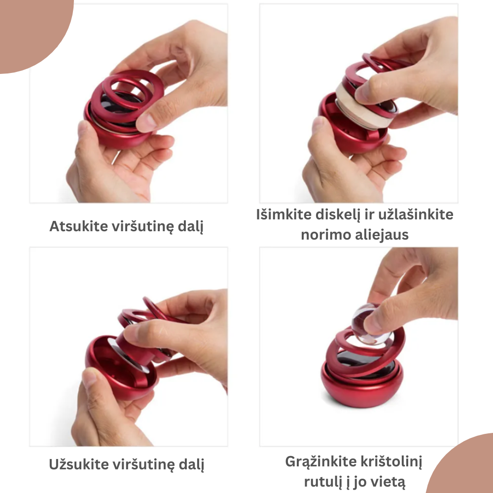 Kvepianti dekoracija automobiliui