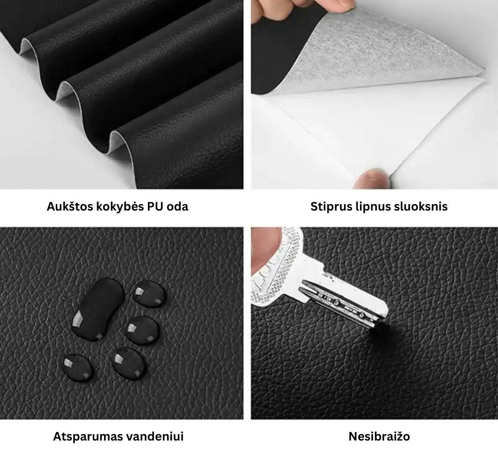 Pleistras odiniams baldams (3vnt)