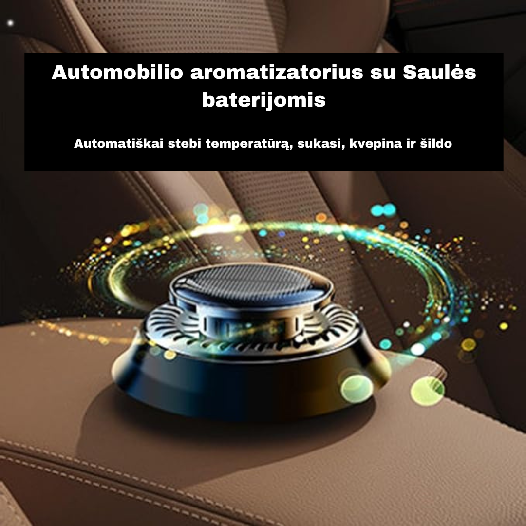 Unikalus automobilio aromatizatorius