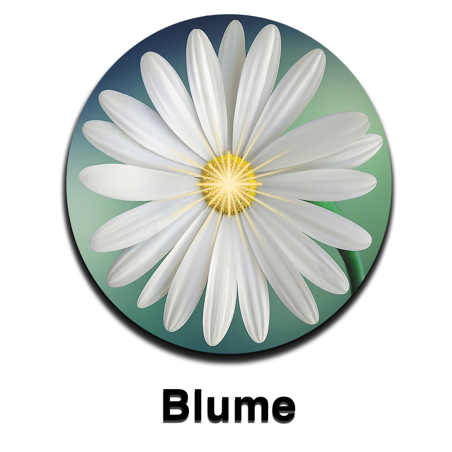 Šviečiantis padėkliukas stiklinei