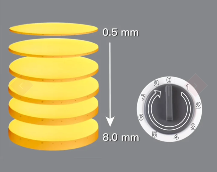 Daugiafunkcinis daržovių smulkintuvas