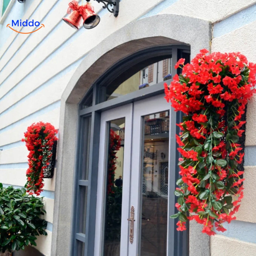 Orchidėjų kaskadas dekoracija