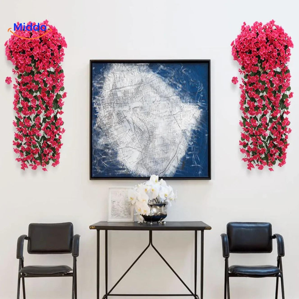 Orchidėjų kaskadas dekoracija