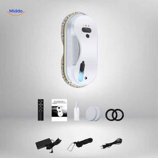 CleanSweep™ robotas | Lengvai ir efektyviai išvalykite langus ir sienas! 🧽🚀