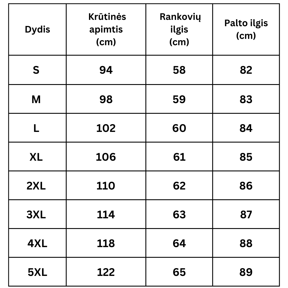 Elegantiškas rudeninis paltas