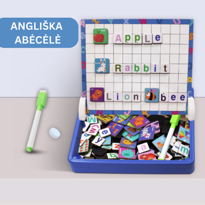 3D magnetinė edukacinė dėlionė