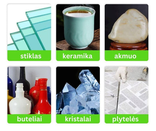 Deimantinis pjovimo diskas stiklui (3vnt)