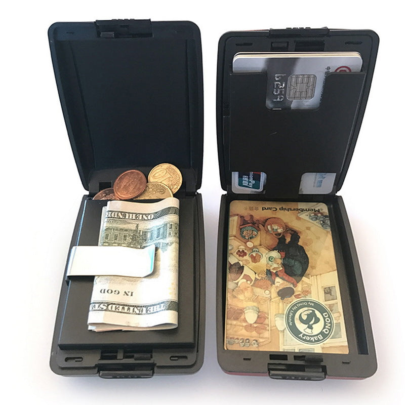 Metalinė piniginė su RFID apsauga