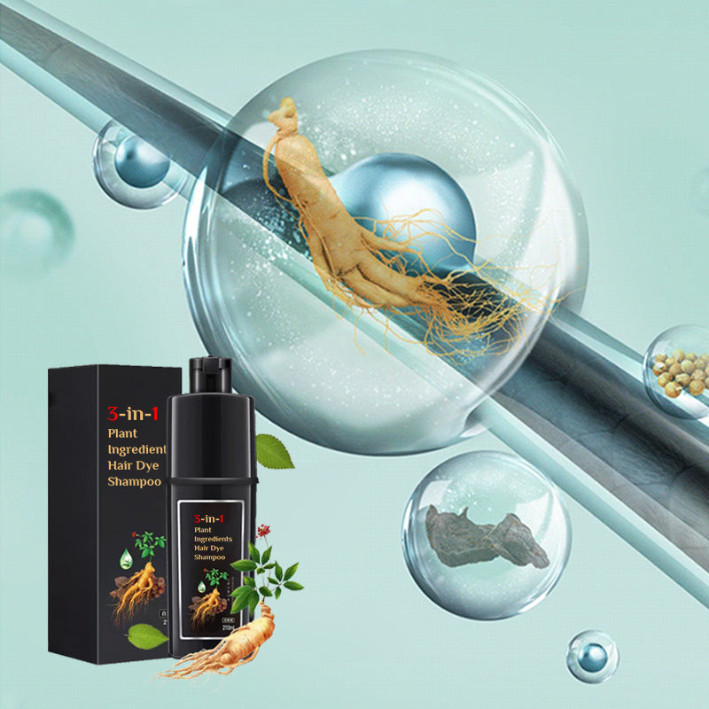 Natūralus dažomasis plaukų šampūnas