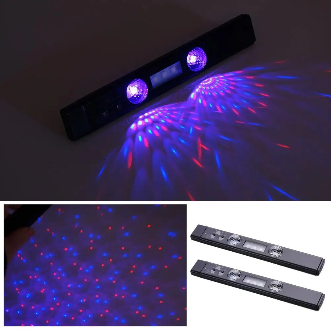 RGB šviestuvas automobiliui