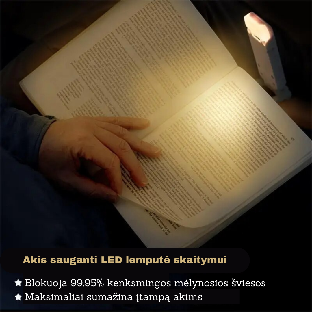 LED lemputė skaitymui