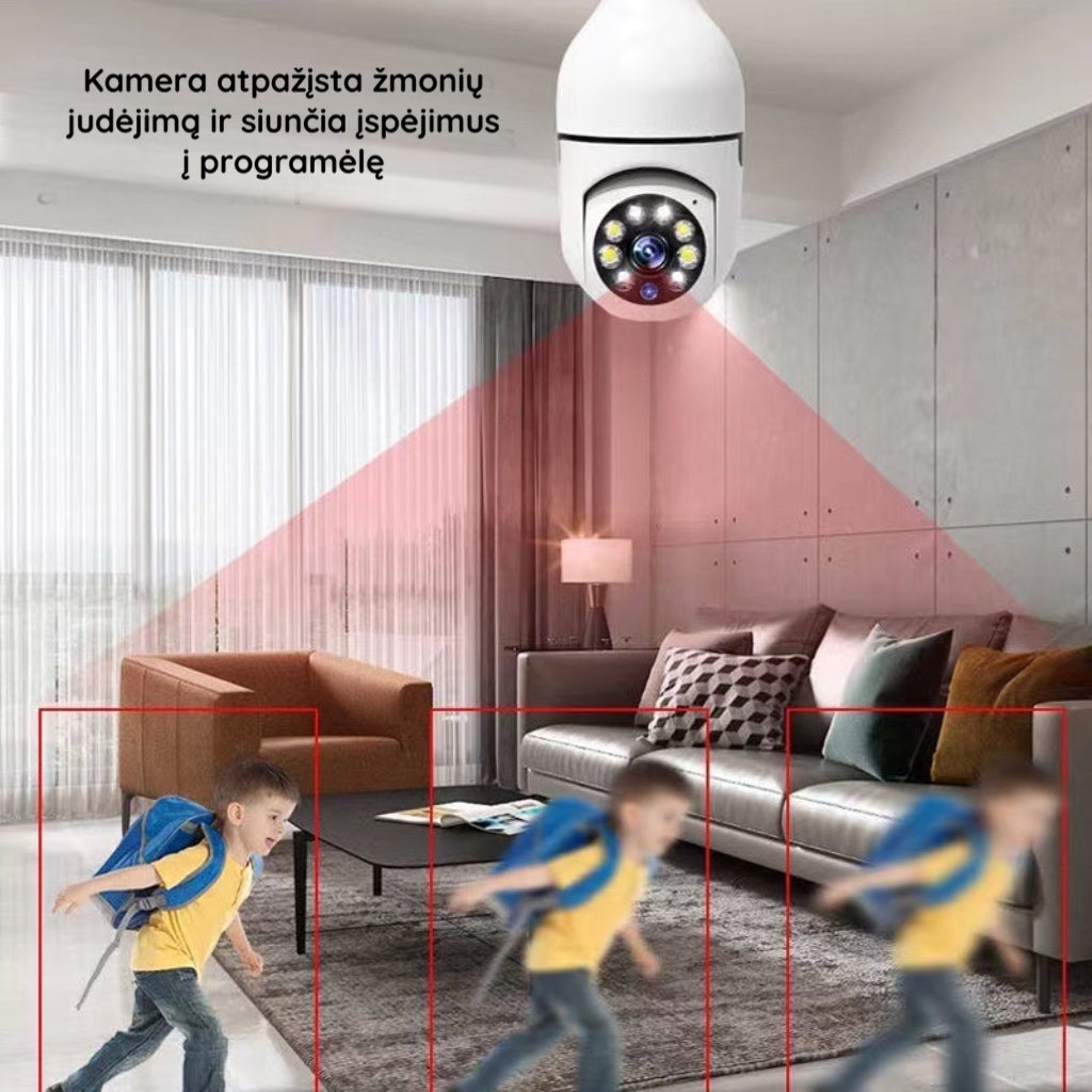 \WiFi HD\" išmanioji kamera"