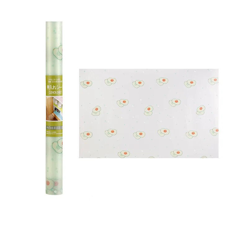 Karpomas stalčių kilimėlis