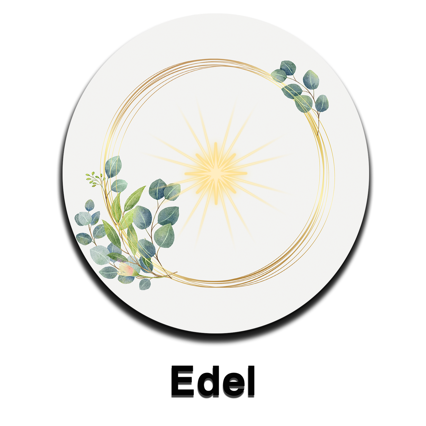 Šviečiantis padėkliukas stiklinei