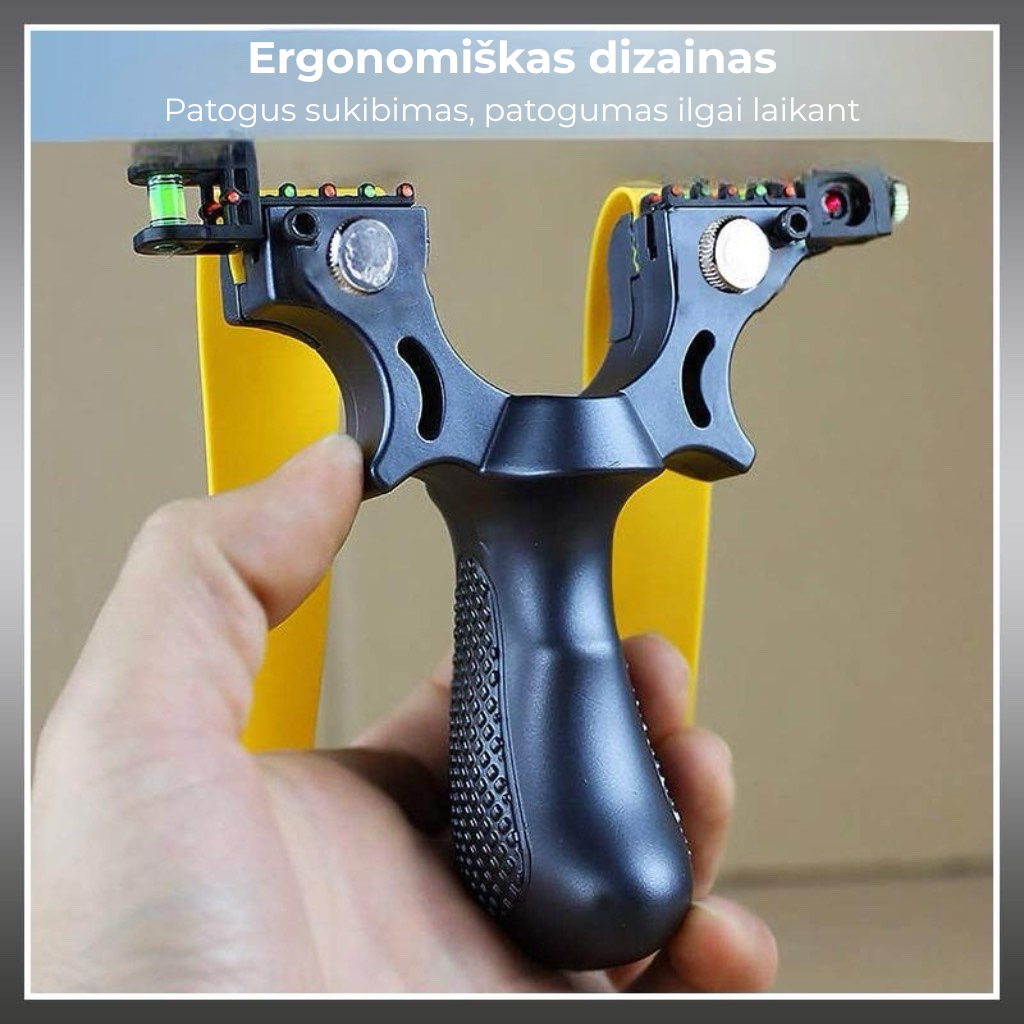 Profesionali dervos lazerinė katapulta