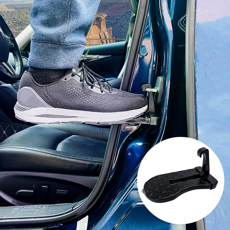 Automobilio durelių pakabinamas laiptelis