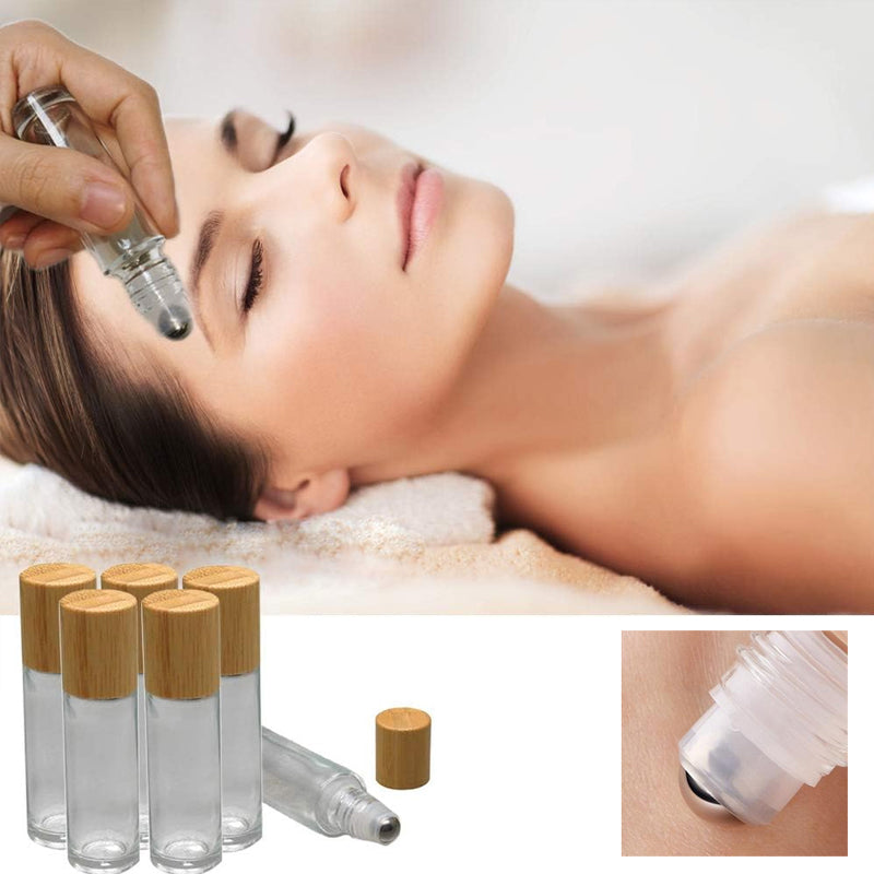 Aliejinių kvepalų buteliukai (5 vnt.)