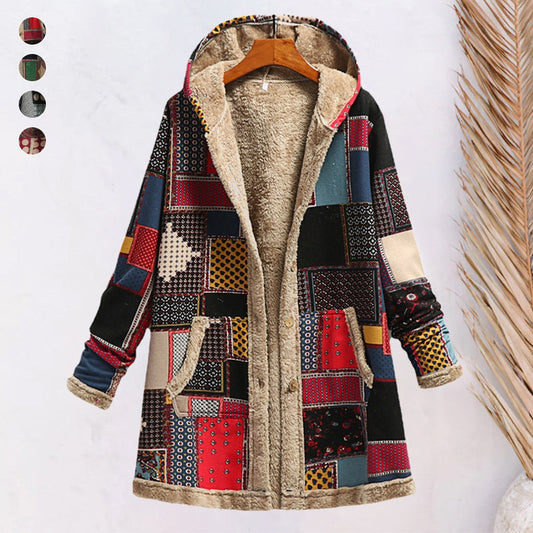 Megztinis - kardiganas su gobtuvu