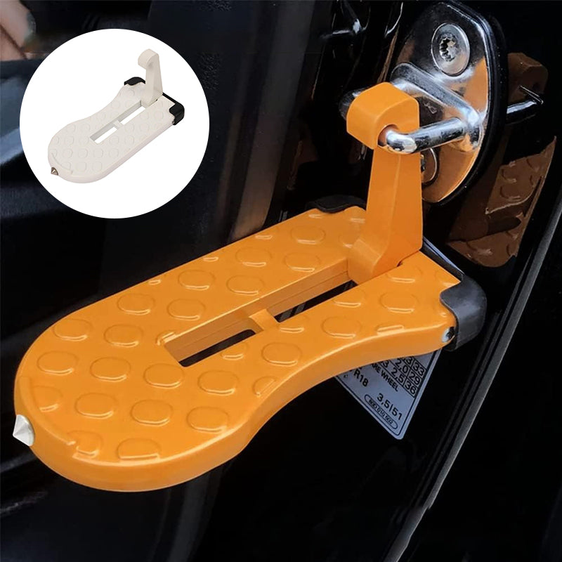 Automobilio durelių pakabinamas laiptelis