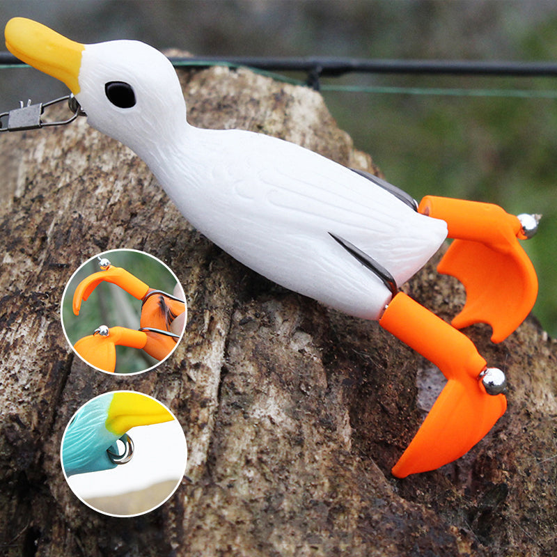 Dirbtinis žuvų masalas - "Plaukiojantis antis" (2vnt.)