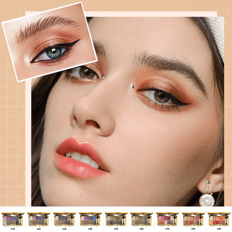 Blizgančių akių šešėlių paletė