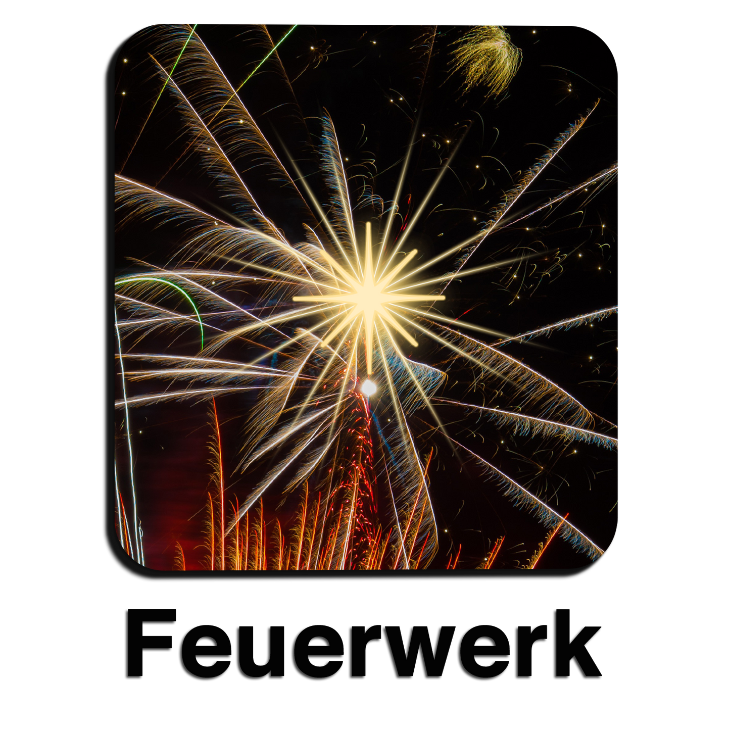 Šviečiantis padėkliukas stiklinei