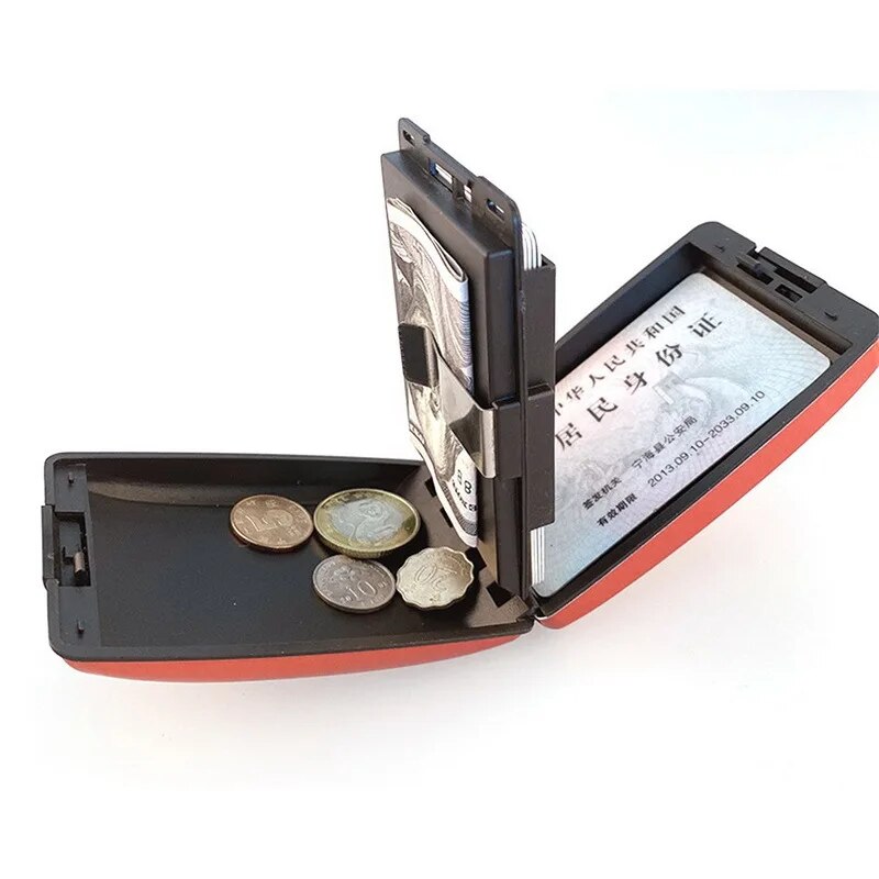 Metalinė piniginė su RFID apsauga