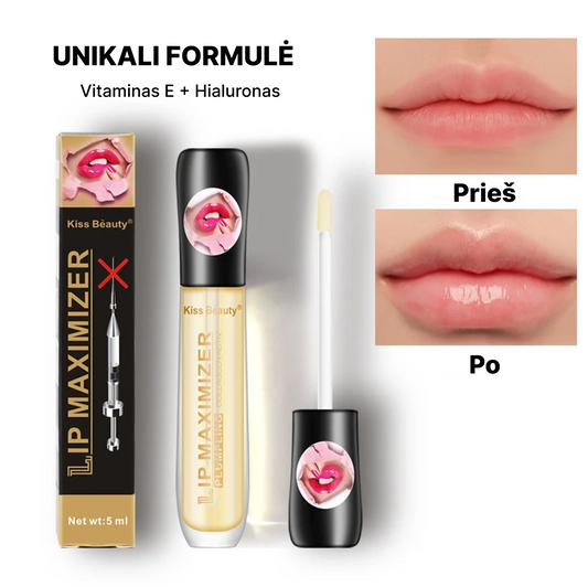 Lūpų apimtį didinantis serumas