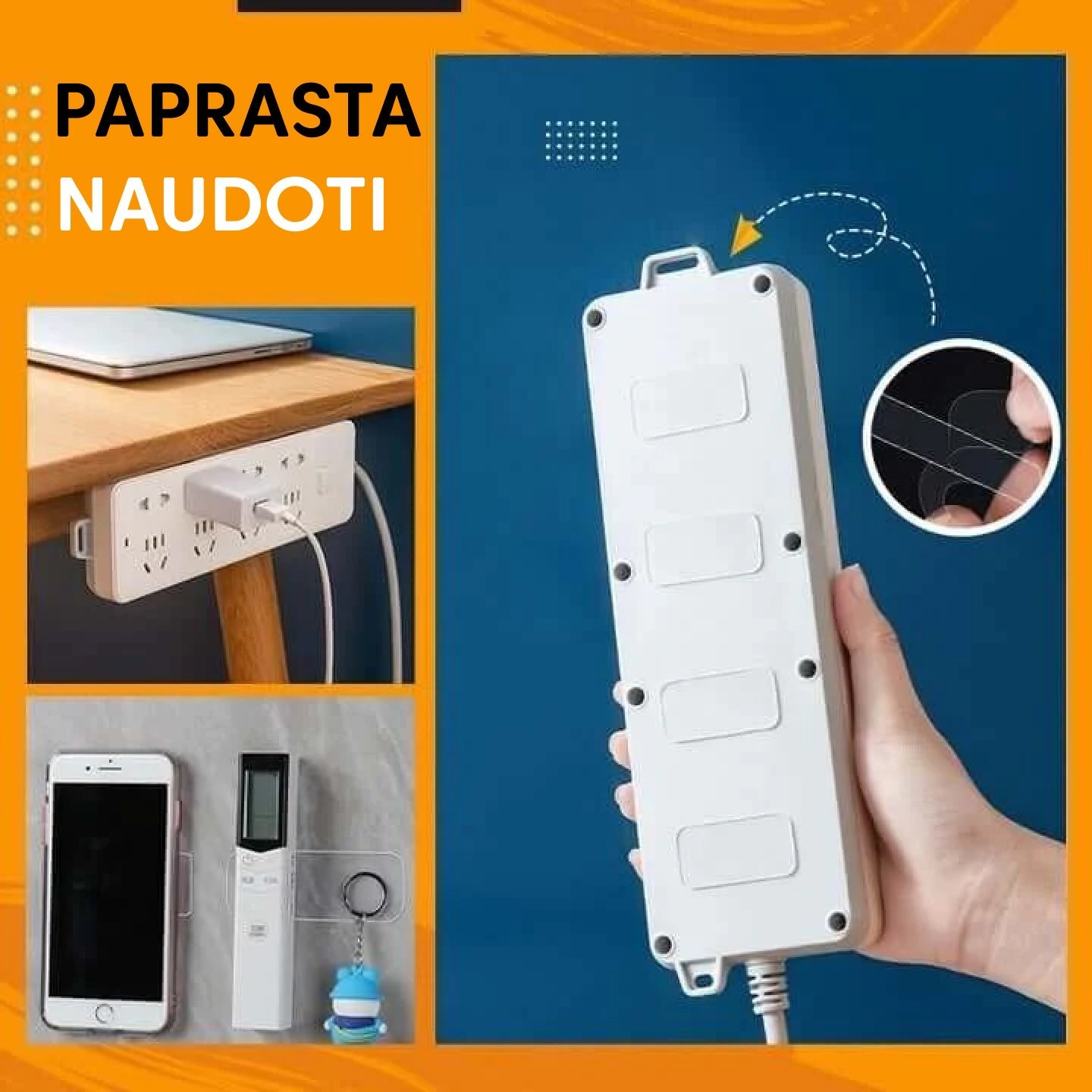 Nano tvirtinimo juostelės (120 vnt.)