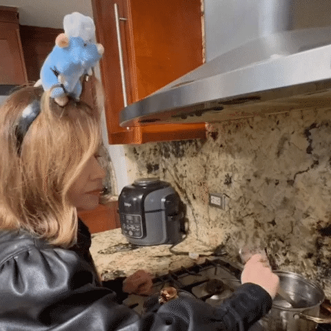 Žaismingas plaukų lankelis su segtukais