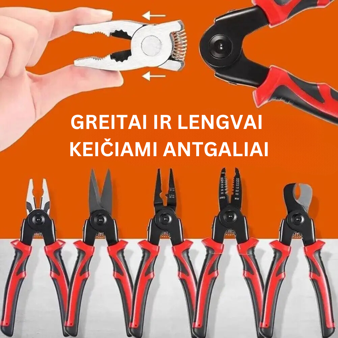 Multifunkcinės replės 5 in 1