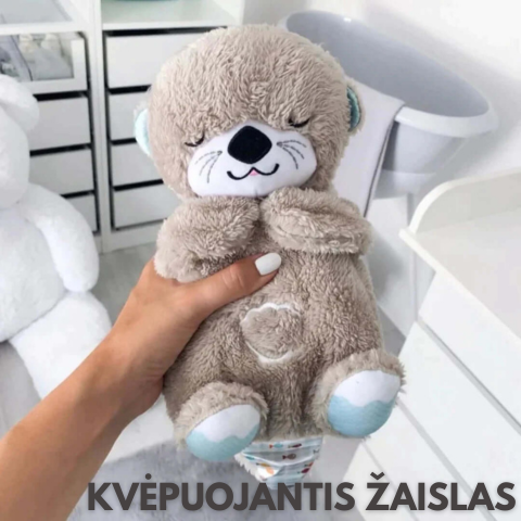 Atpalaiduojantis kvėpuojantis meškinas - migdukas