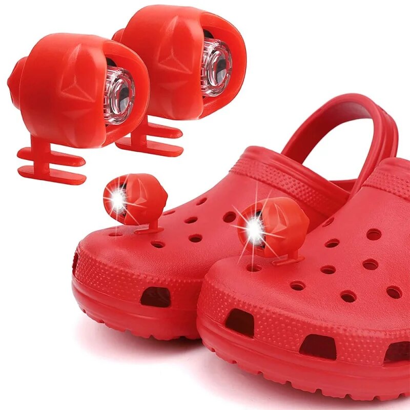 Mini švieselės kroksams (2 vnt.)