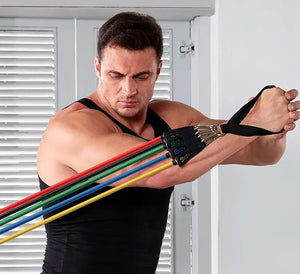 Pasipriešinimą sukuriančios gumos sportui FlexaVibe™ – 10 nuotrauka