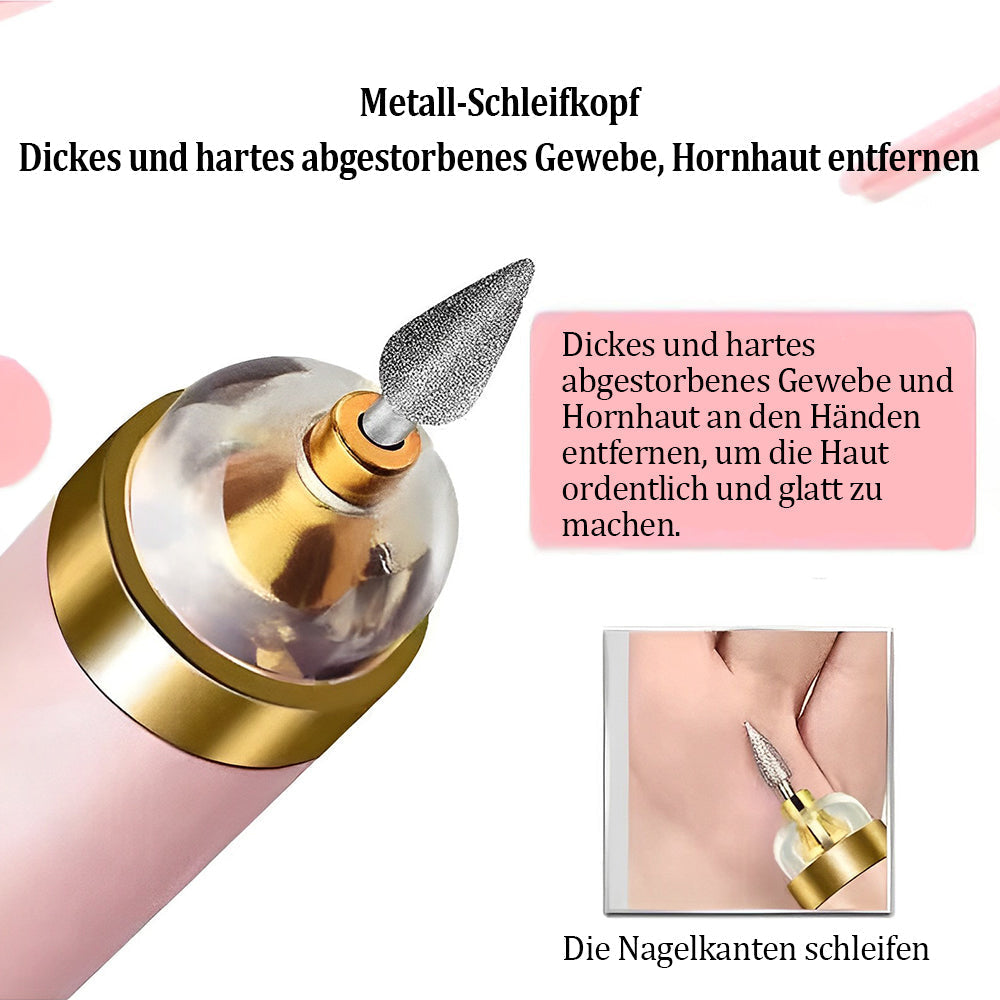 Elektrinė nagų freza su antgaliais