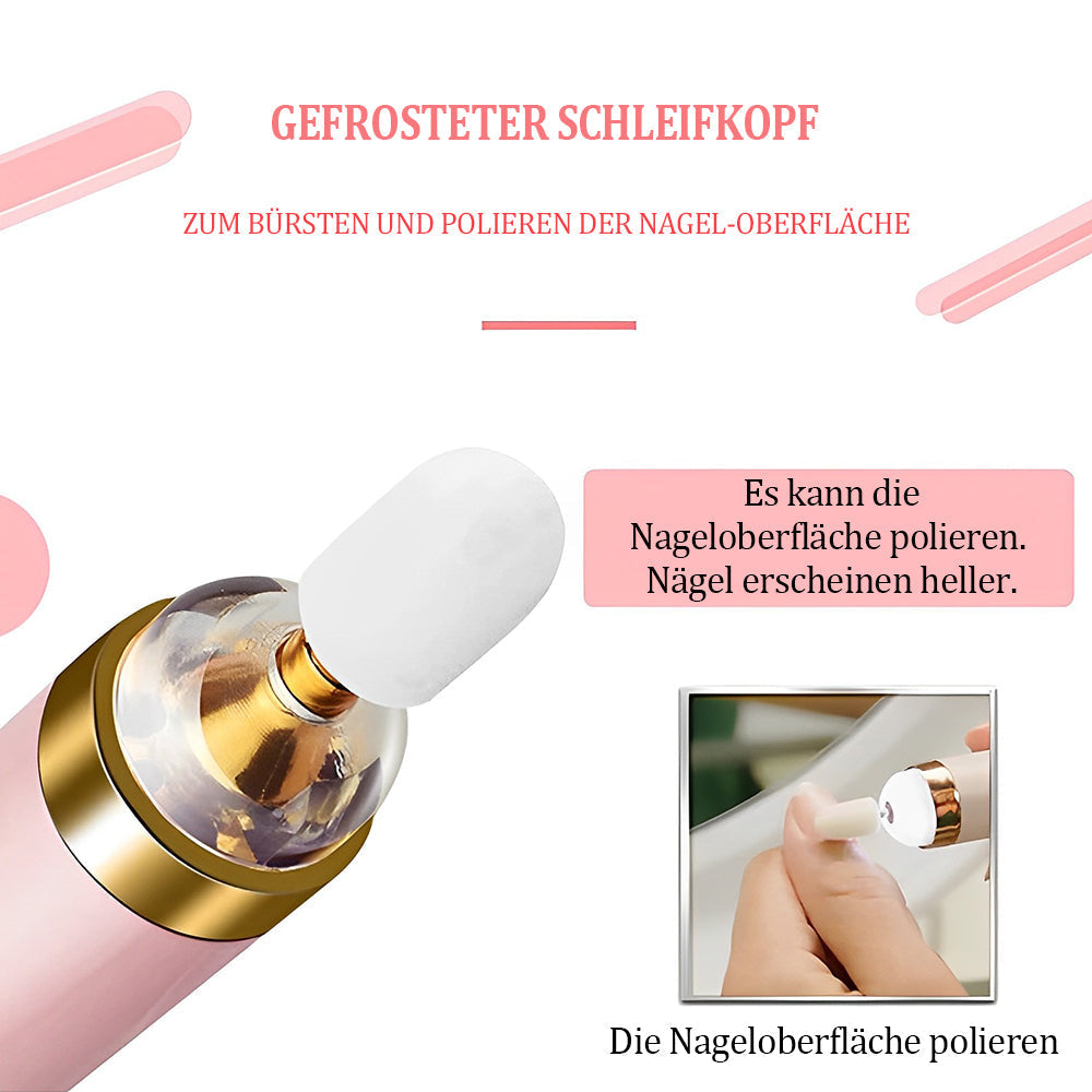 Elektrinė nagų freza su antgaliais