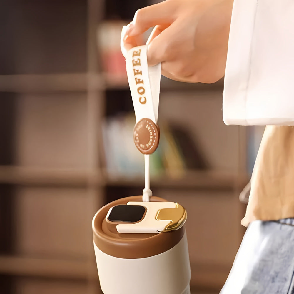 Išmanus termosas su LED ekranu