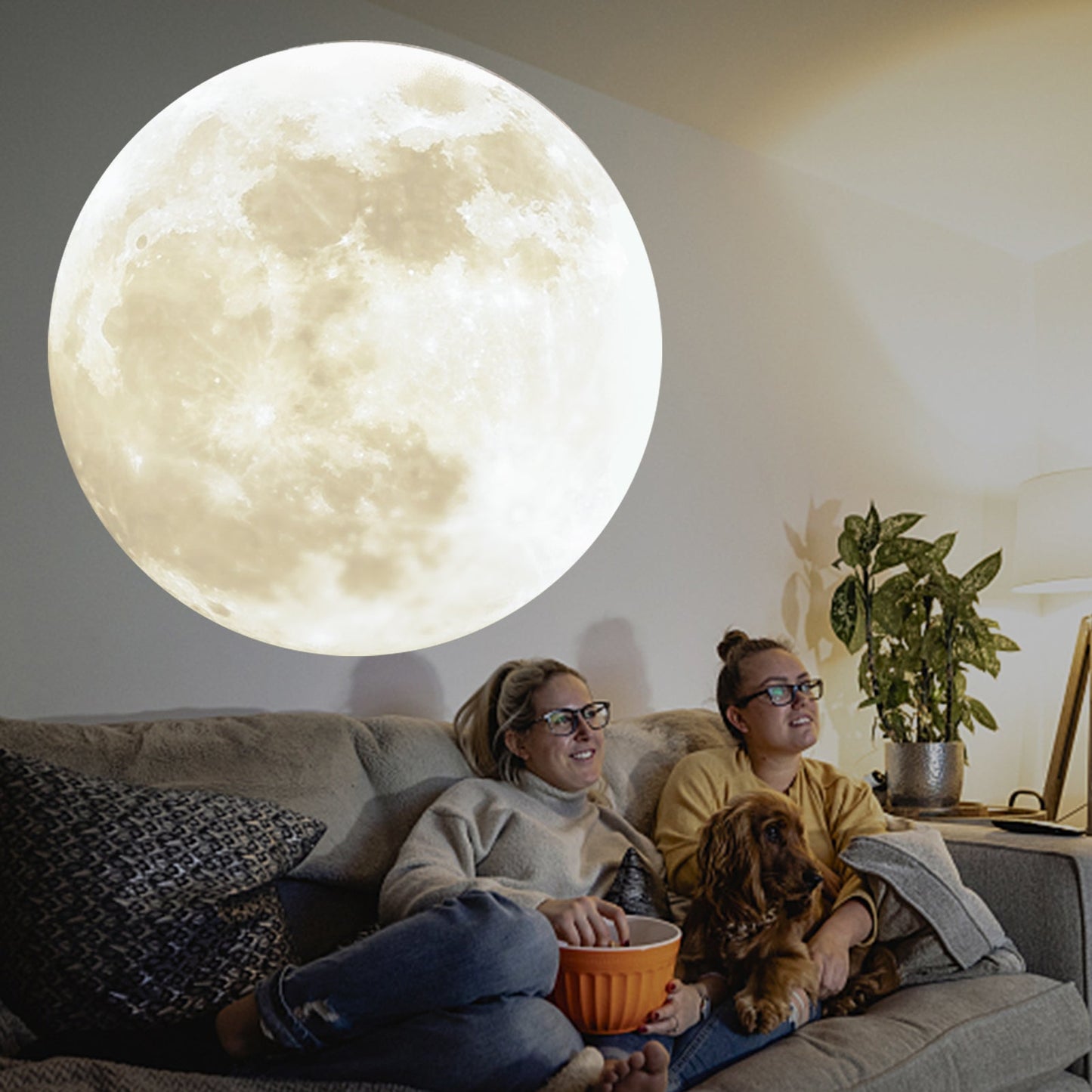 Mėnulio LED projektorius