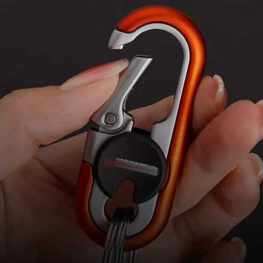 Raktų pakabukas ir atidarytuvas viename