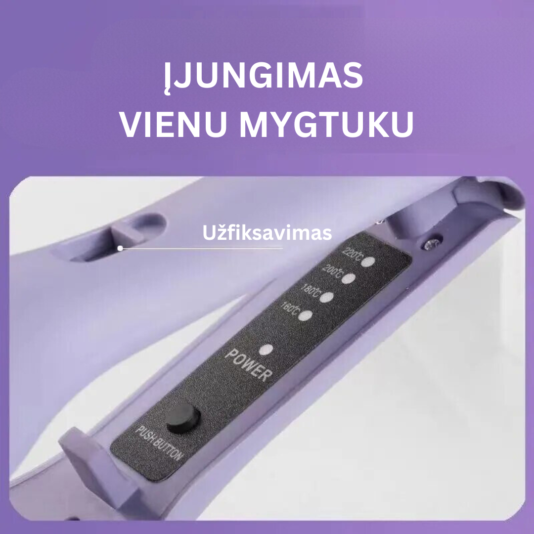 Plaukų formavimo žnyplės