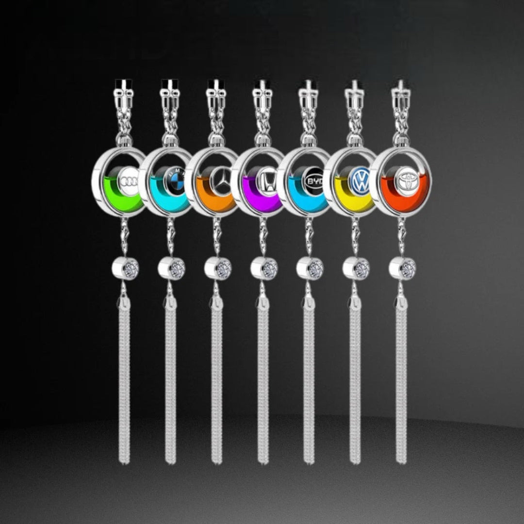 Prabangus automobilio logotipo oro gaiviklis