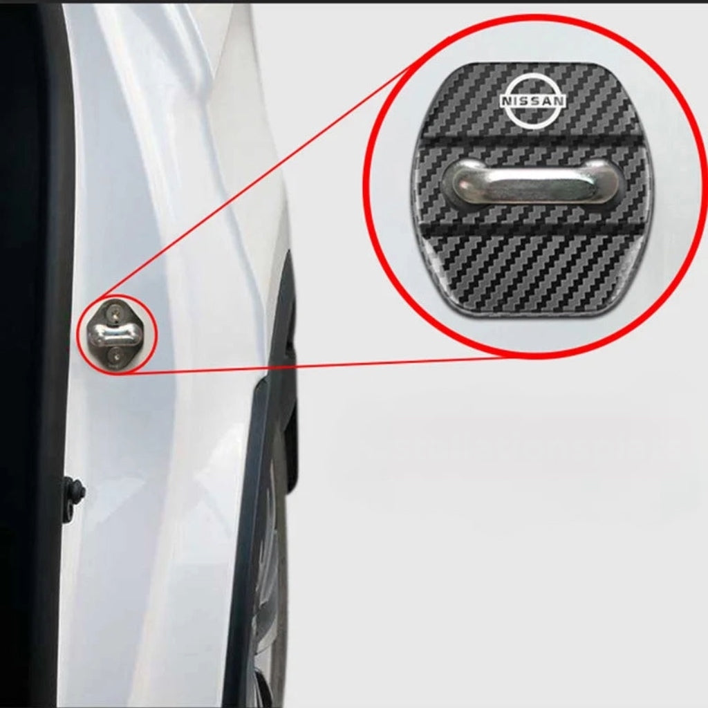 Prabangios durų spynos apsaugos pagalvėlės | 4 vnt.