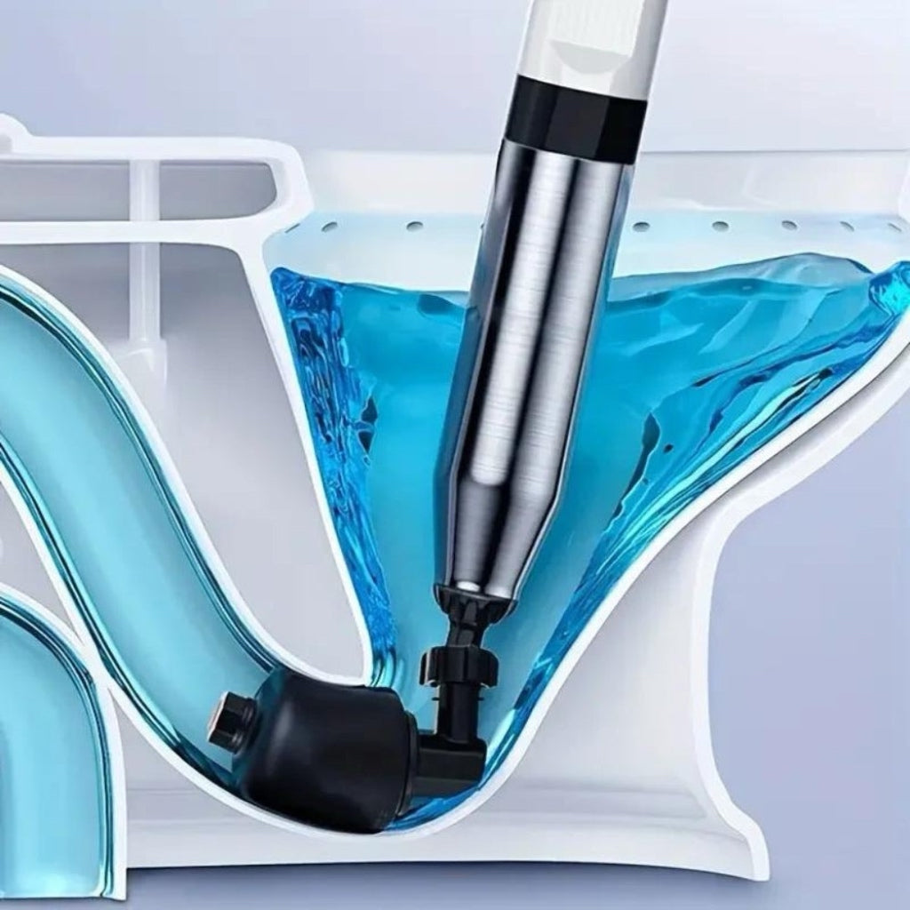 Patobulintas Turbo oro slėgio stūmoklis 2,0™ | Išvalo visus drenažo užsikimšimus!