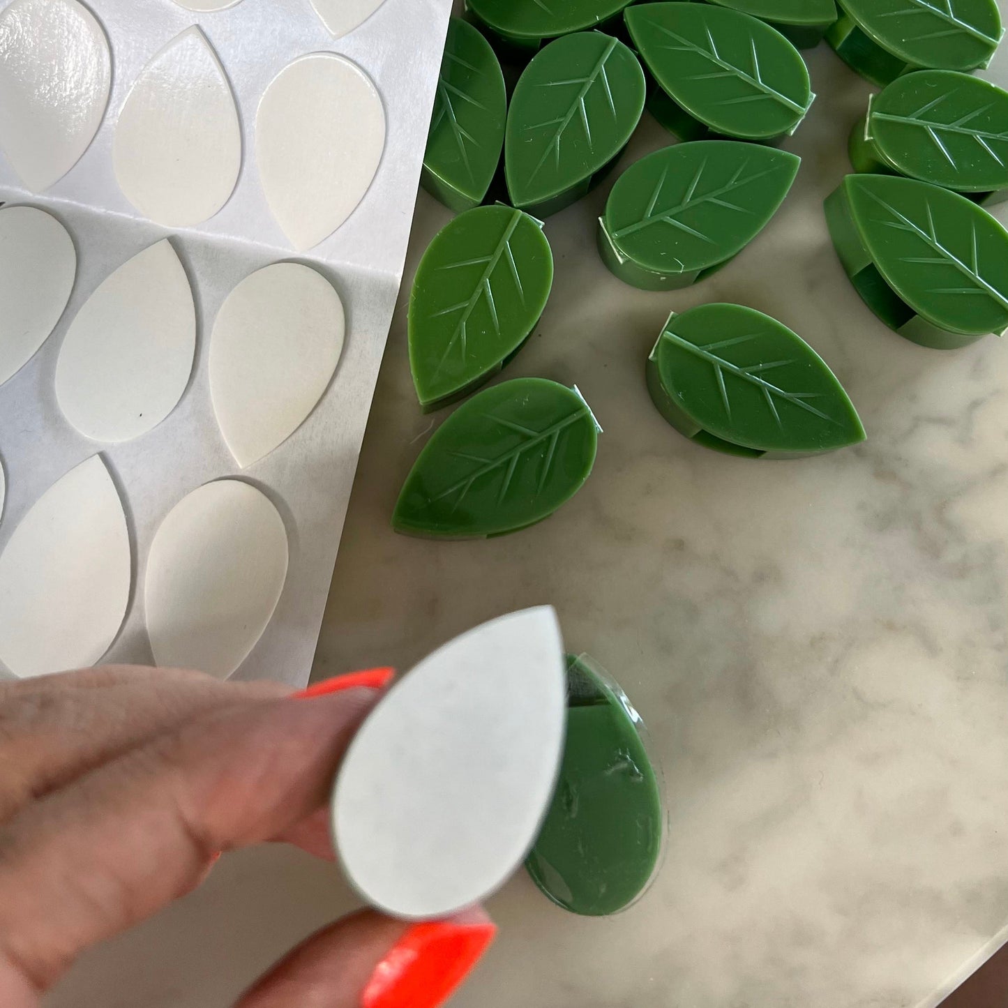 Augalų šakelių segtukai (50 vnt.)