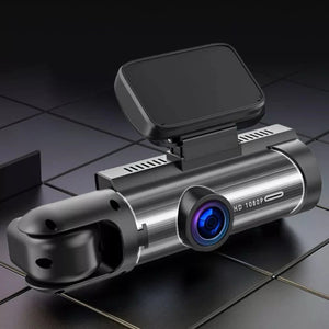 DriveView Pro | Dvigubas objektyvas, užtikrinantis visišką aprėptį