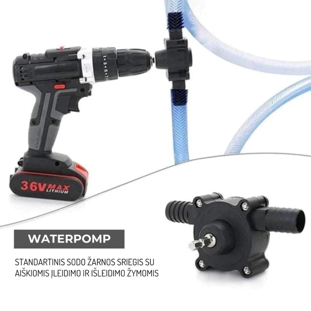 \WaterPump™\" - savaime užsipildantis vandens siurblys"