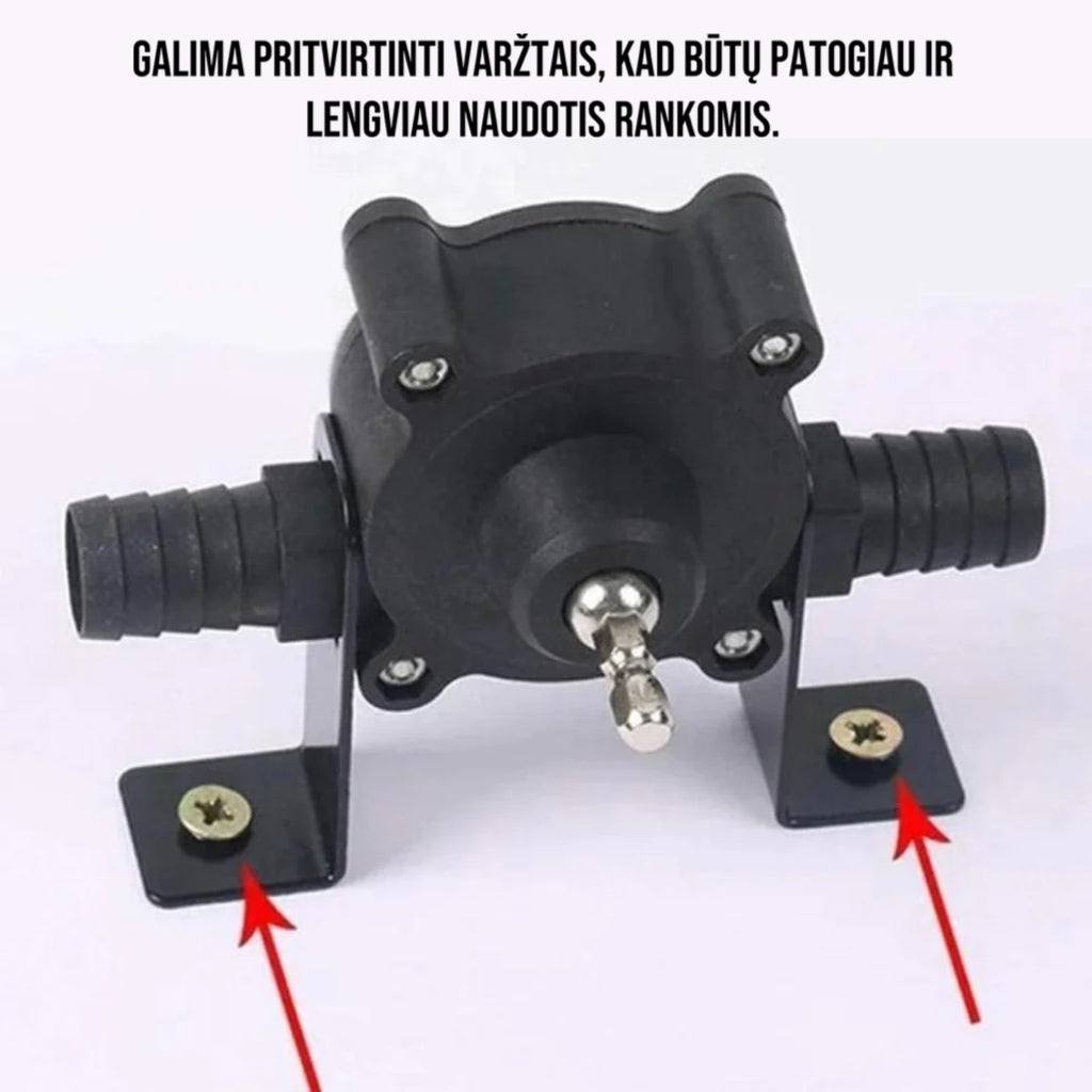 \WaterPump™\" - savaime užsipildantis vandens siurblys"