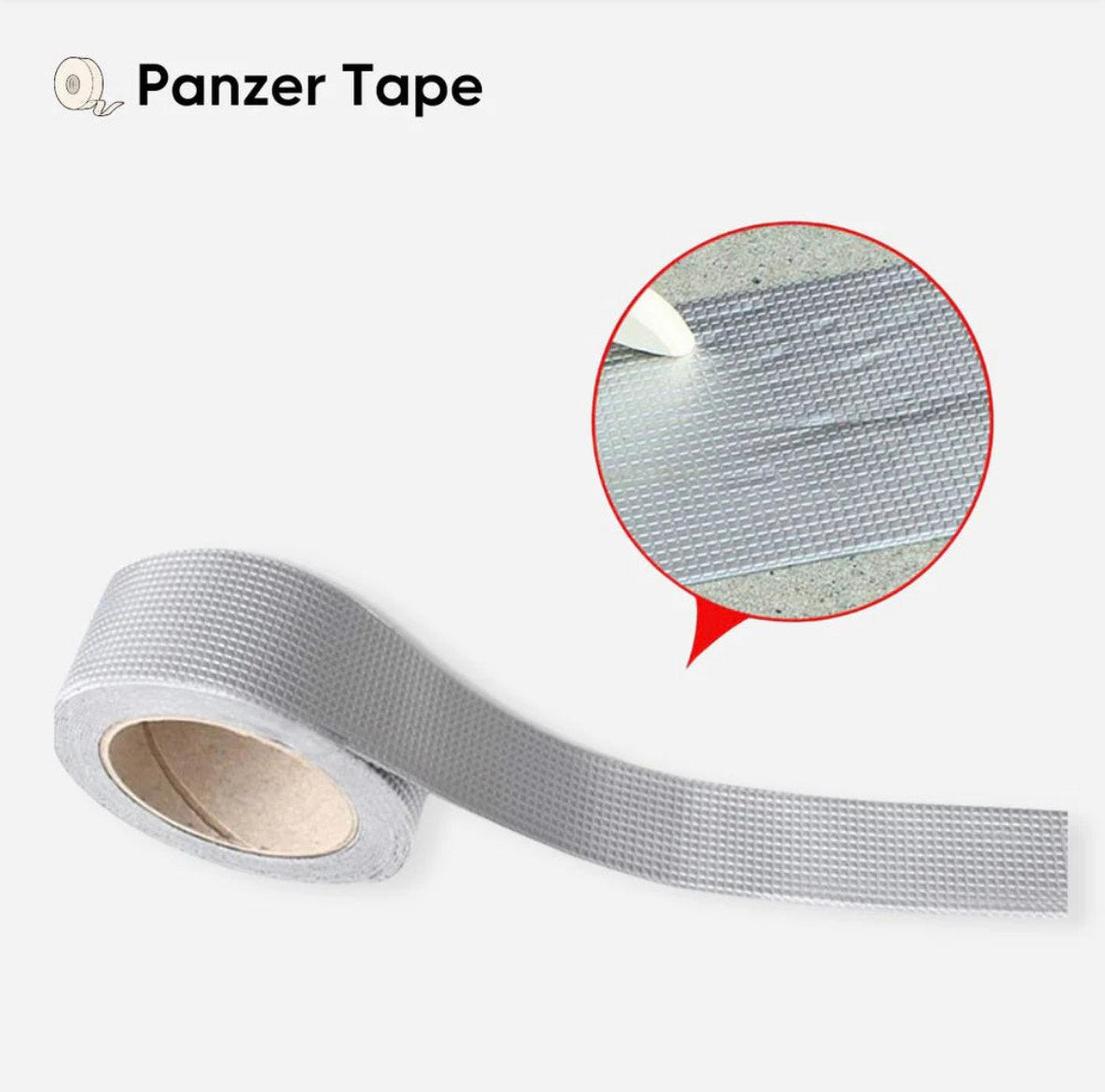 \Panzer Tape\" lipni aliuminė juosta"